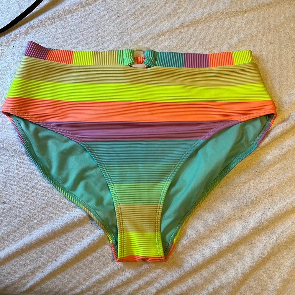No boundaries high waisted swim bottom